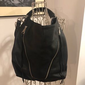 Rebecca Minkoff ‘Moto’ Hobo bag (black)